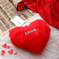 Akaar Valentine Day Gift - Girlfriend,Wife,Husband,Boyfriend Best Gift for Valentine Day Gift- Heart Shaped Love Pillow ,Heart Shaped Necklace & Jute Rose