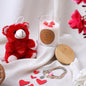 Akaar Valentine Day Gift - Girlfriend,Wife,Husband,Boyfriend Best Gift for Valentine Day Gift- Teddy Bear, Bracelet, Heart Pop Rose Scented Candle