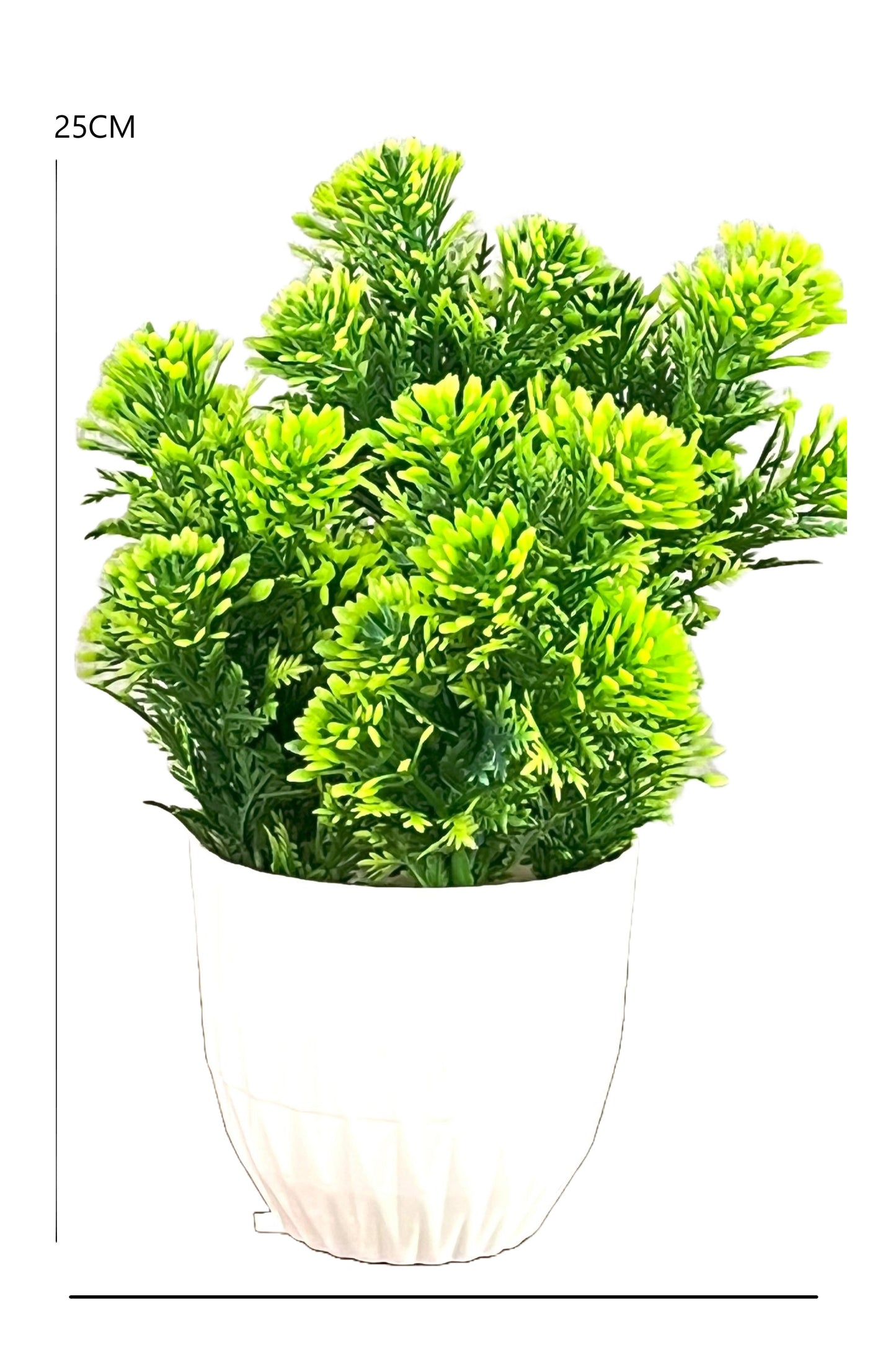 Akaar Artificial Plants for Decoration -Green Bush Bonsai