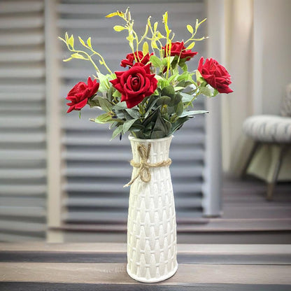 shatterproof flower plant pot vase Buy Combo Set of Unbreakable Vase with Artificial Flowers – Shop Now – Akaar Decor