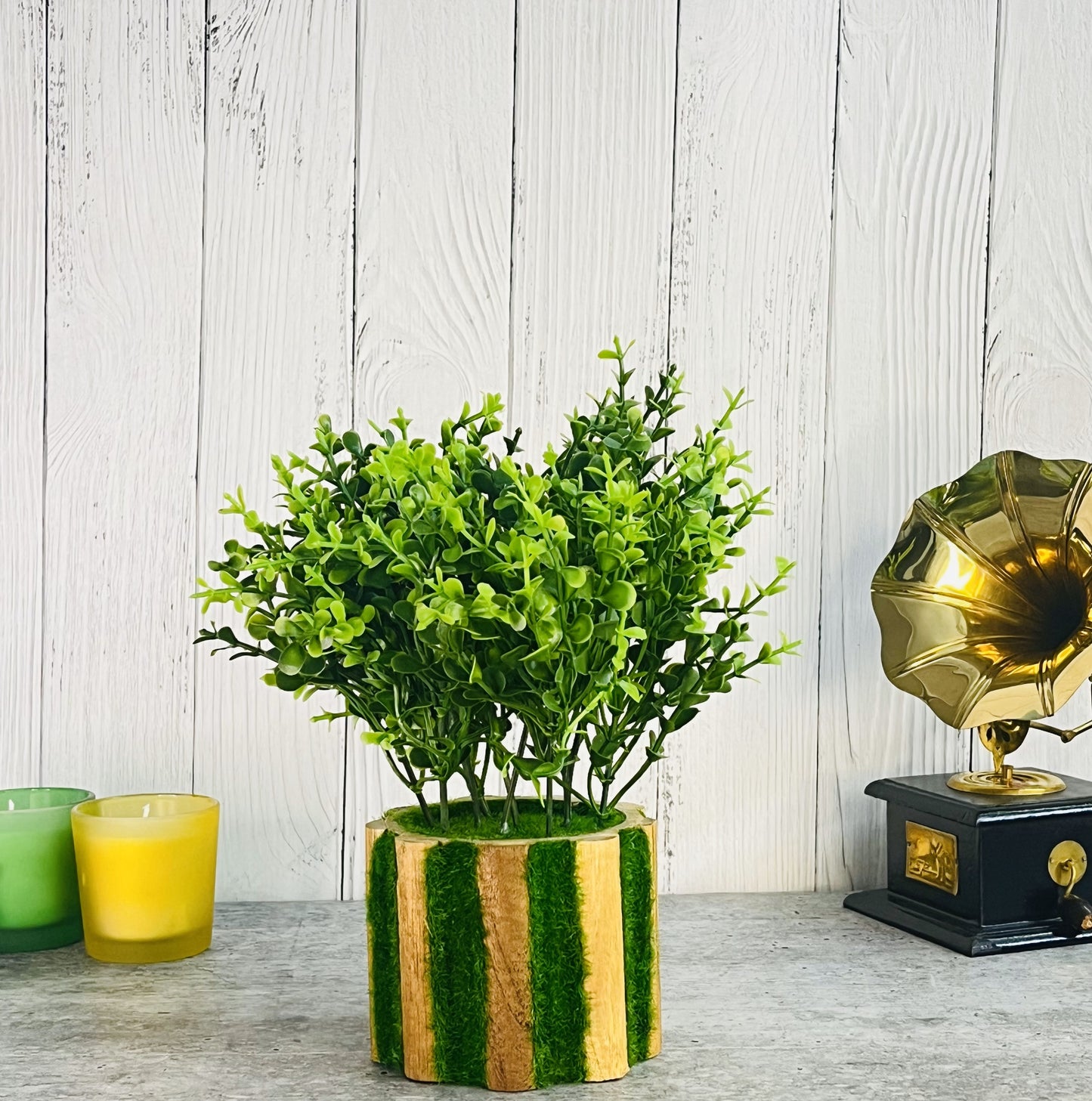 Akaar Artificial Plants for Decoration - Wooden Plant