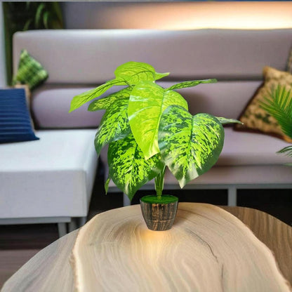 money plant decoration in living room Akaar Decor's Artificial Plants for Home Decoration : 12 Branch Plant