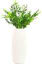 Akaar Imitation Plants - Jade Green Bunch with Long Cylindrical Pot