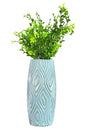 Akaar Imitation Plants - Jade Green Bunch with Long Cylindrical Pot