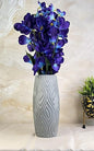 Akaar Decor Blue Orchid Sticks with Long Pot for Home Decor