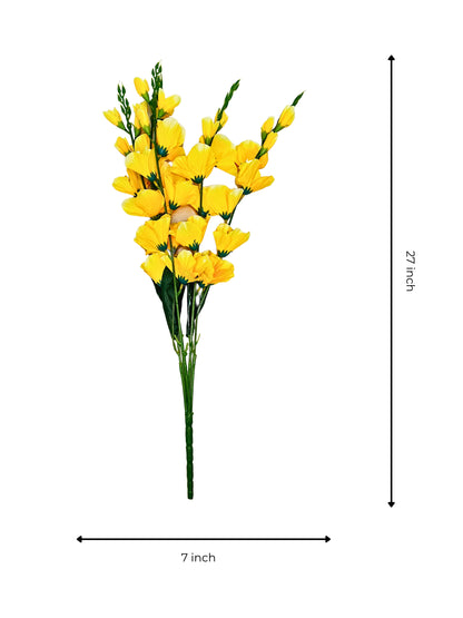 Akaar Gladiolus Flower Long Bunch for Home Decoration